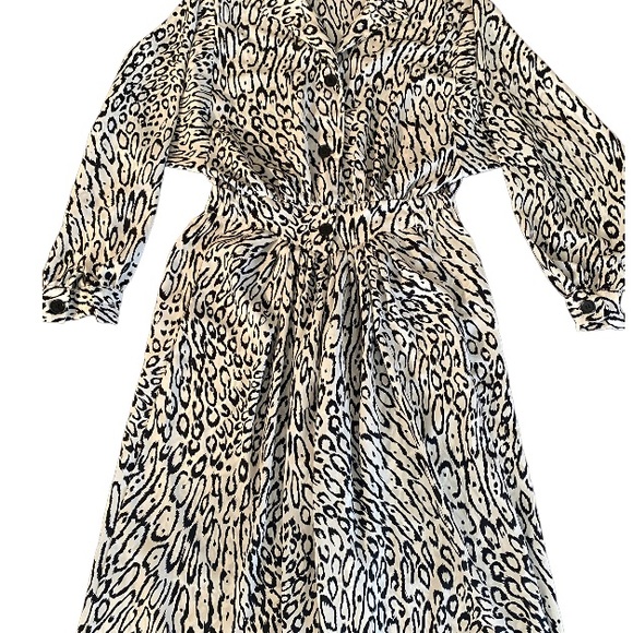 Vintage 80’s Lillie Rubin Leopard Jumpsuit - Picture 9 of 15